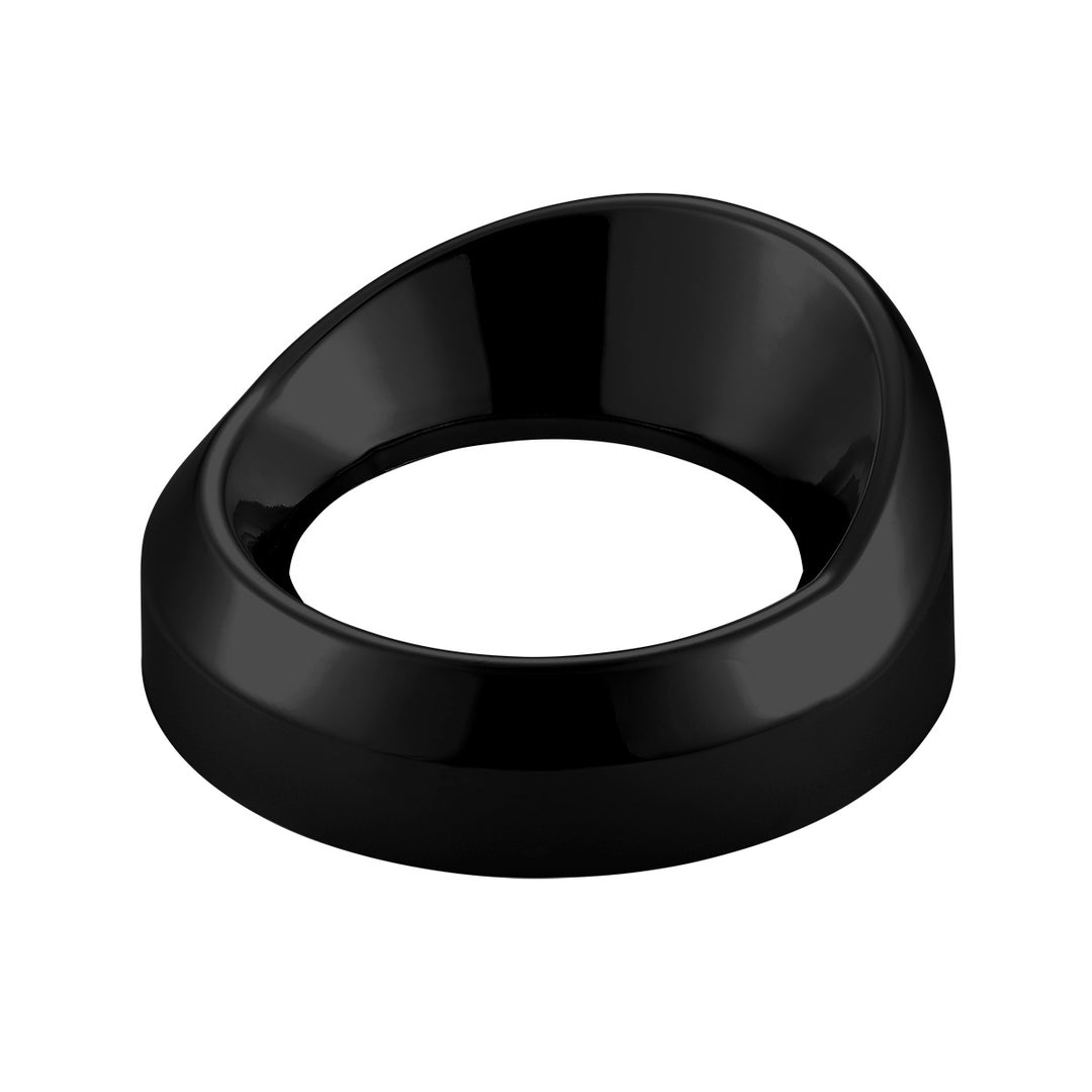 Candy Color Small Gauge Cover With Visor - Matte Black