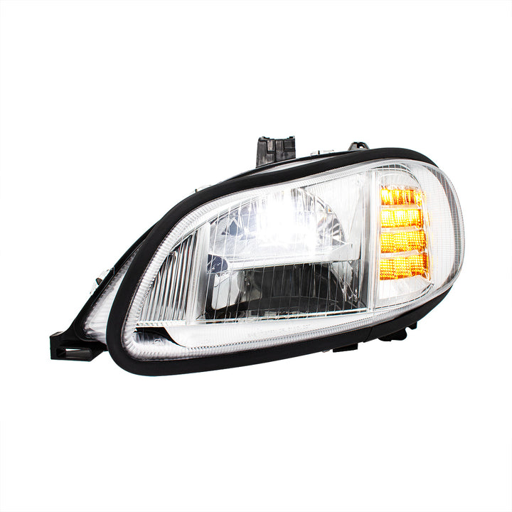 Chrome High Power Full LED Headlight For 2003-2024 Freightliner M2 - Driver