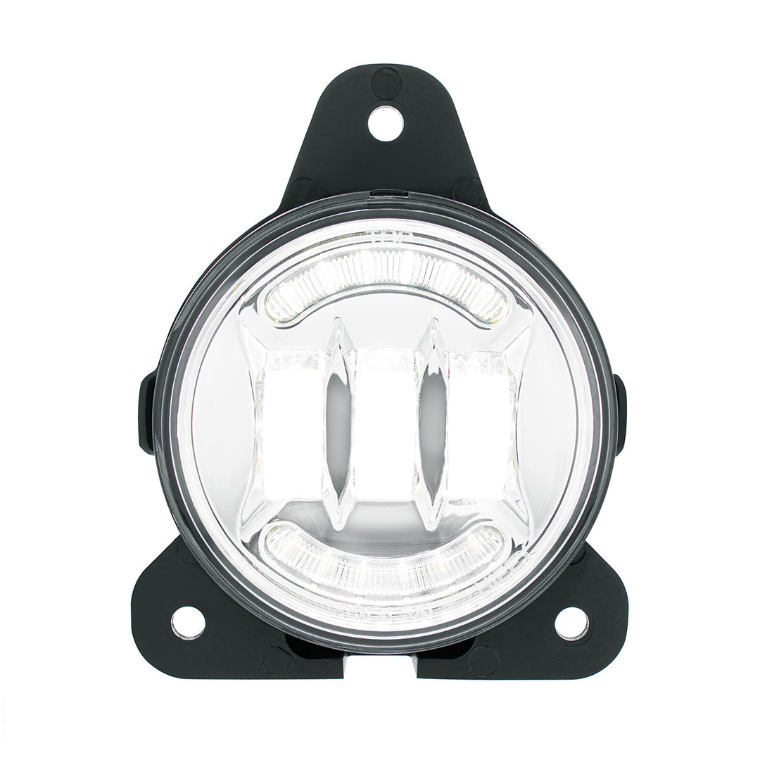 Chrome 6 LED Competition Series Projector Fog Light For 2018-2024 Volvo VNR