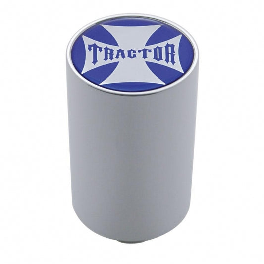 "Tractor" 3" Air Valve Knob - Blue Maltese Cross Sticker