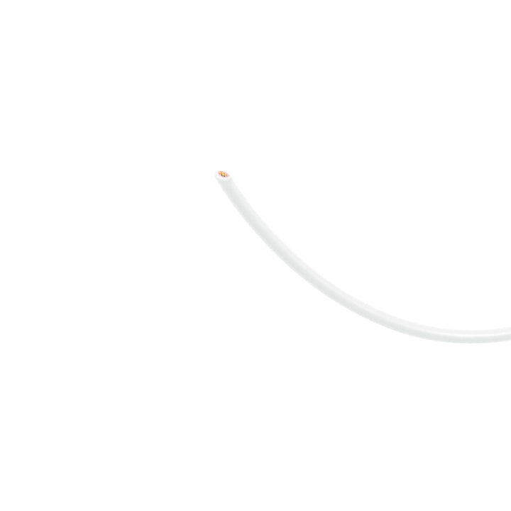 Primary Wire - Rated 80°C 16 AWG, White 20 Ft.