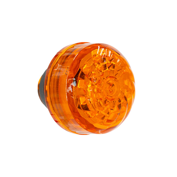 LED 1-1/4" Round Light (Clearance/Marker) - Amber LED/Amber Lens