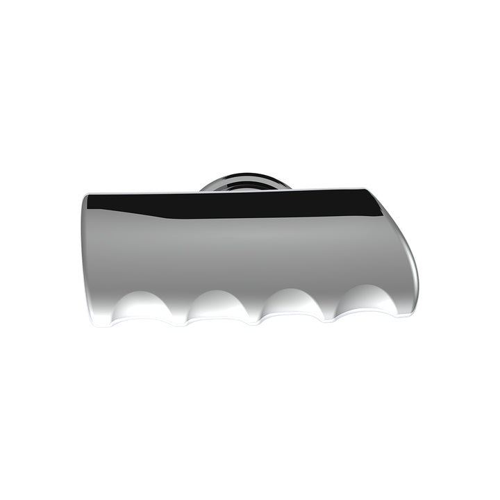 Thread-On T-Shape Gearshift Knob With Chrome 13/15/18 Speed Adapter - Chrome
