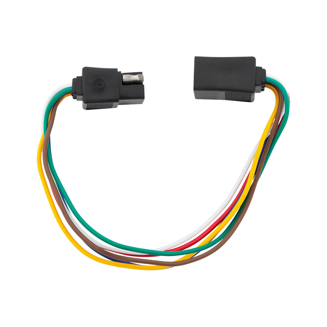 6 - Way Squared Moisture Proof M/FM Trailer Connectors w/ Polarized Plugs, 1 Pc.
