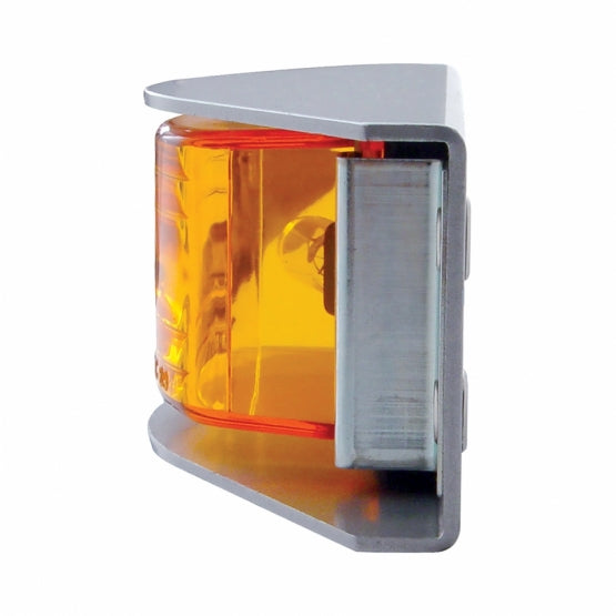 Large Narrow - Rail Light (Clearance/Marker) - Amber Lens