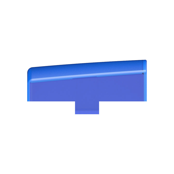 3" x 3" Square Dome Light Lens - Blue