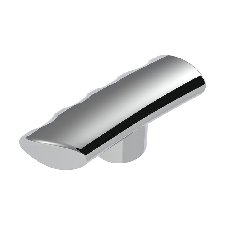 Thread-On T-Shape Gearshift Knob - Chrome