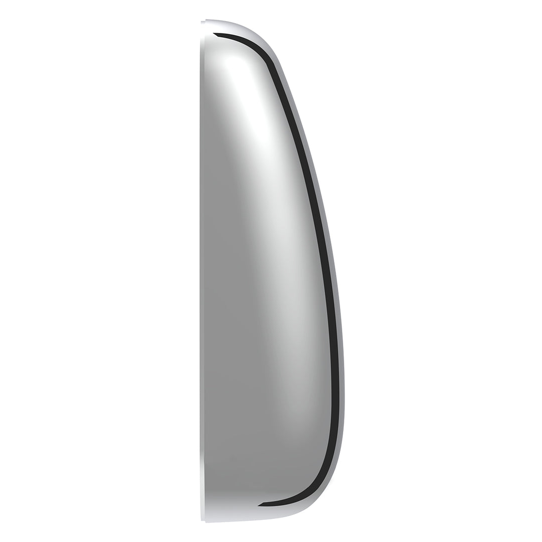 Chrome Mirror Cover For PB 387 (2000-2011), 587 (2012-2018), &amp; KW T700 (2010-2016) - Passenger