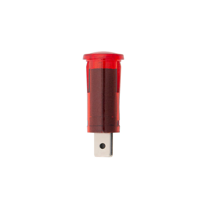 Red Warning Light 16 Amp 12V w/2 Lucar Terminals, 1 Pc.
