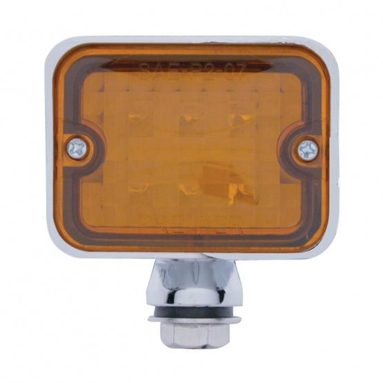 6 LED Large Rod Light - Amber LED/Amber Lens