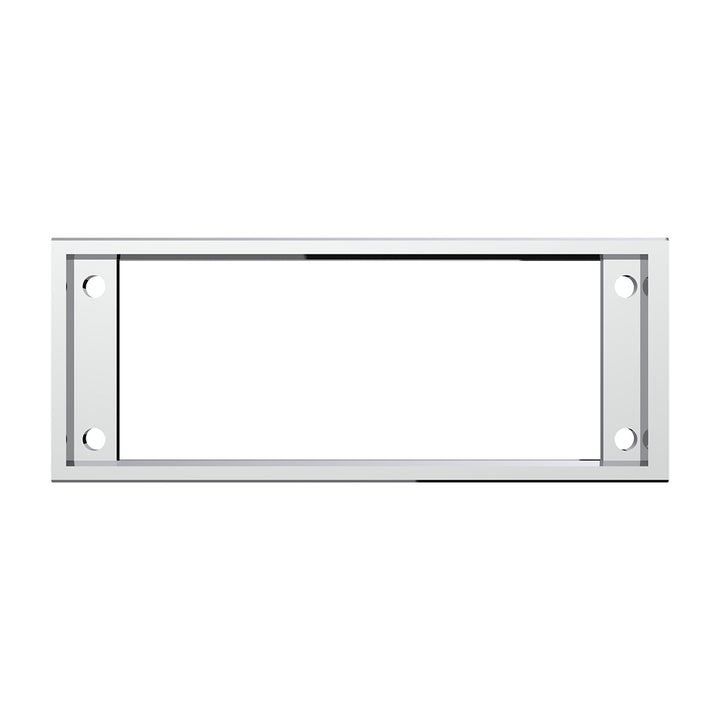 Chrome Plastic A/C Control Dash Panel Bezel For Kenworth W900 (1990-2005) &amp; T800 (1986-2005)