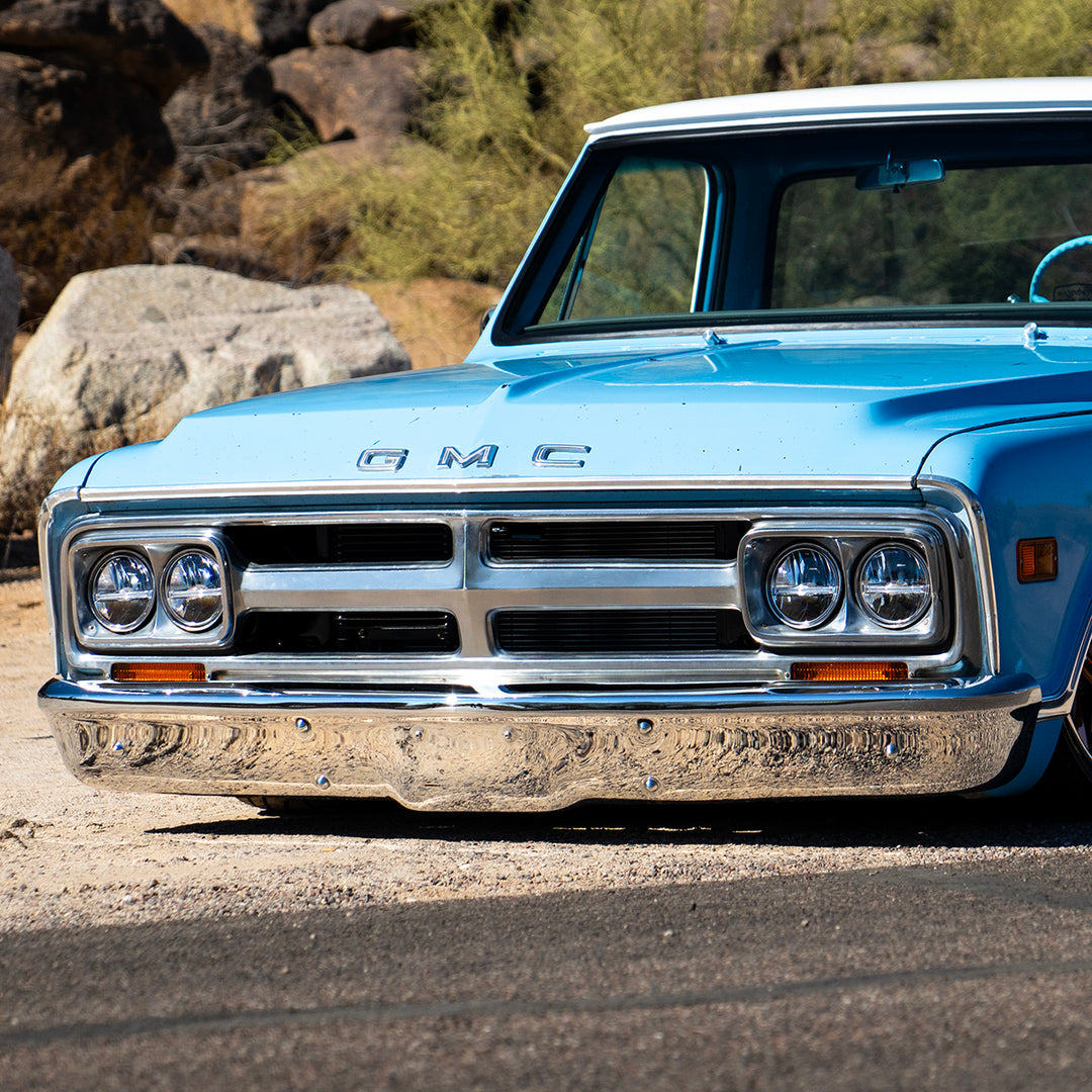 Chrome Bumper For 1967-1970 Chevrolet Truck- Front