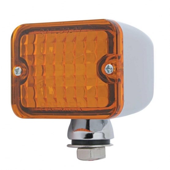 6 LED Medium Rod Light - Amber LED/Amber Lens