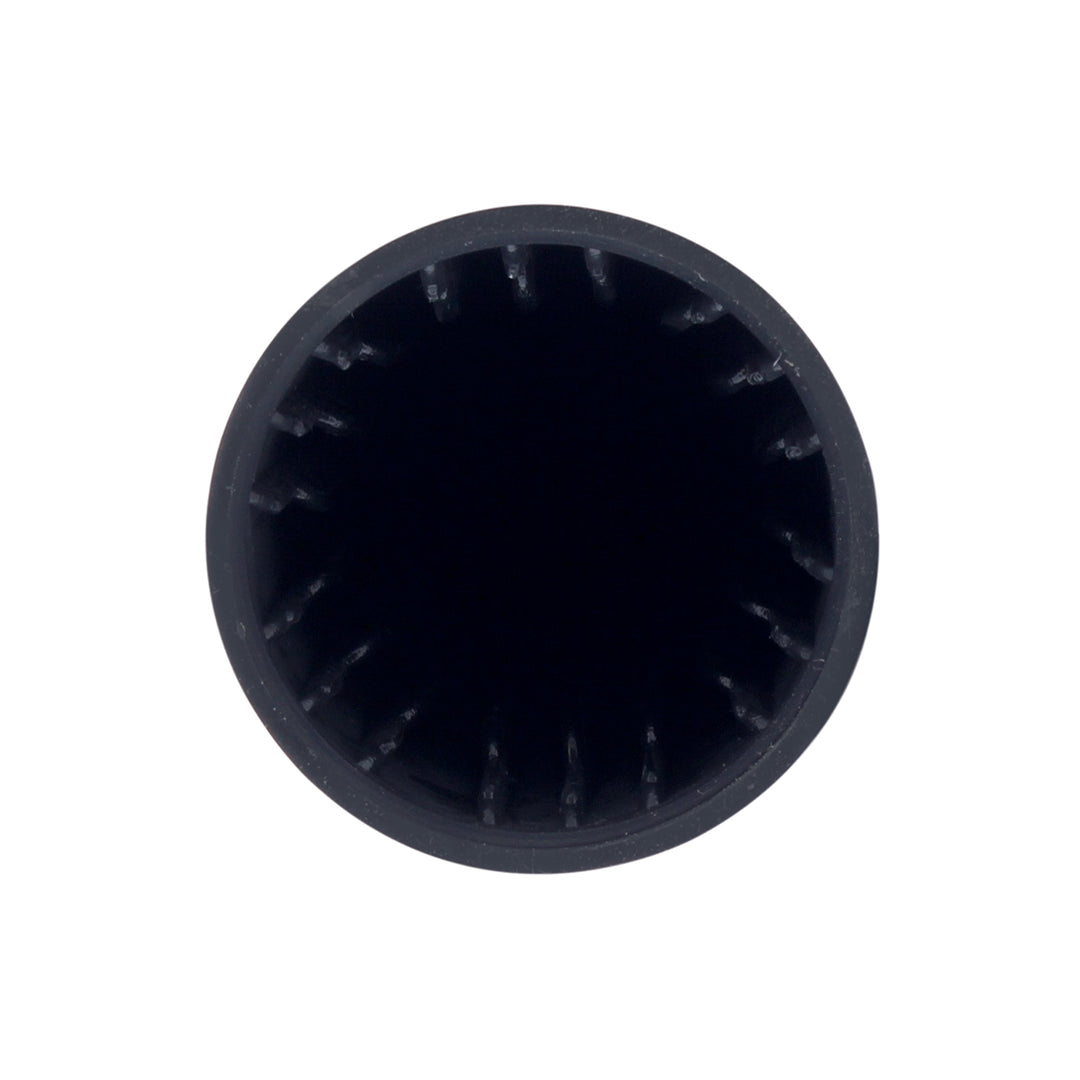 Matte Black Spike Hubcap Nut Cover For 2003-15 Chevy &amp; GMC Full Size Truck (Bulk)