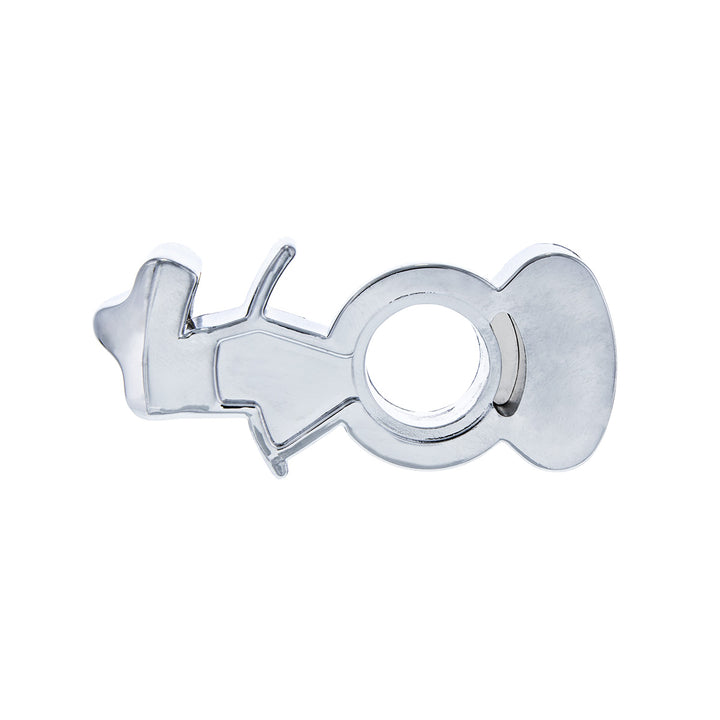 Chrome Plastic Splitter Button For Eaton Fuller 18 Speed Shifter