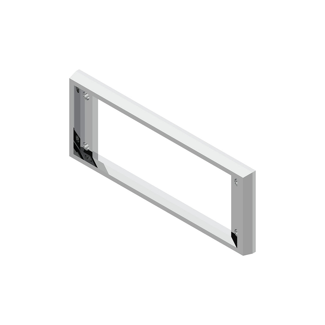 Chrome Plastic A/C Control Dash Panel Bezel For Kenworth W900 (1990-2005) &amp; T800 (1986-2005)