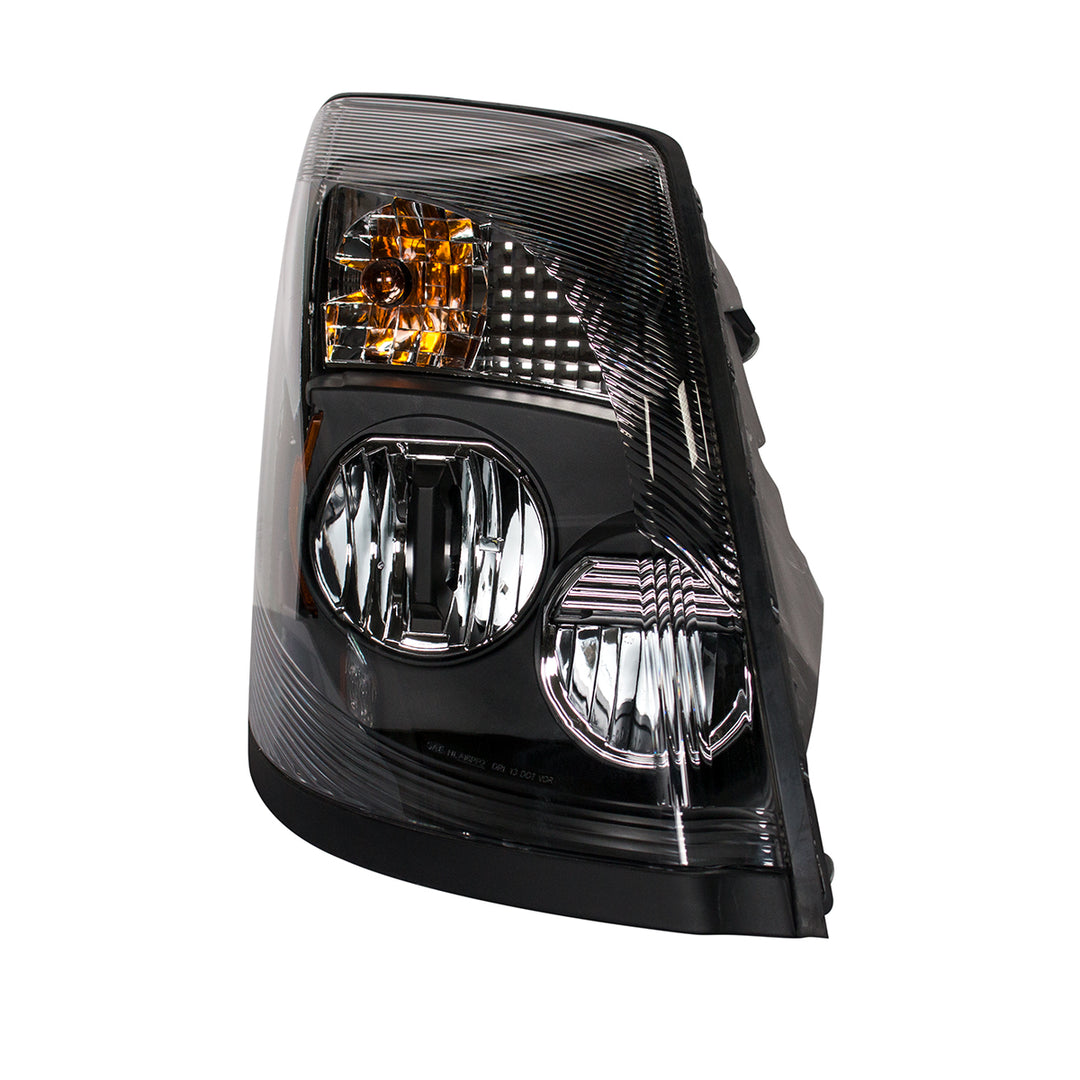 High Power LED "Blackout" Headlight for 2003-2017 Volvo VN/VNL - Passenger