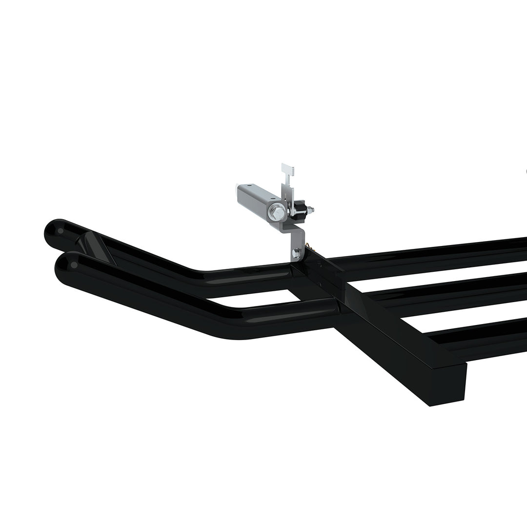 HighwayShield I15 - Matte Black Grille Guard &amp; Bracket Kit For 2018-2024 Volvo VNL