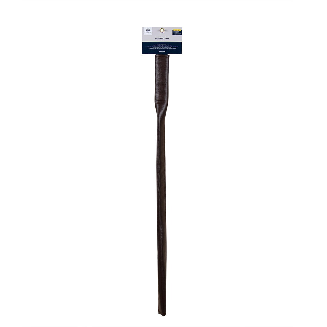 31.5" Driver Assist Grab Bar Cover - Brown Engineered Leather