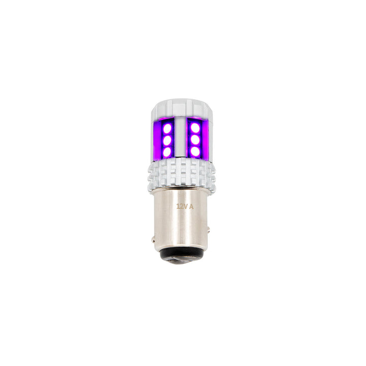 High Power 18 LED 1157 Bulb - Purple