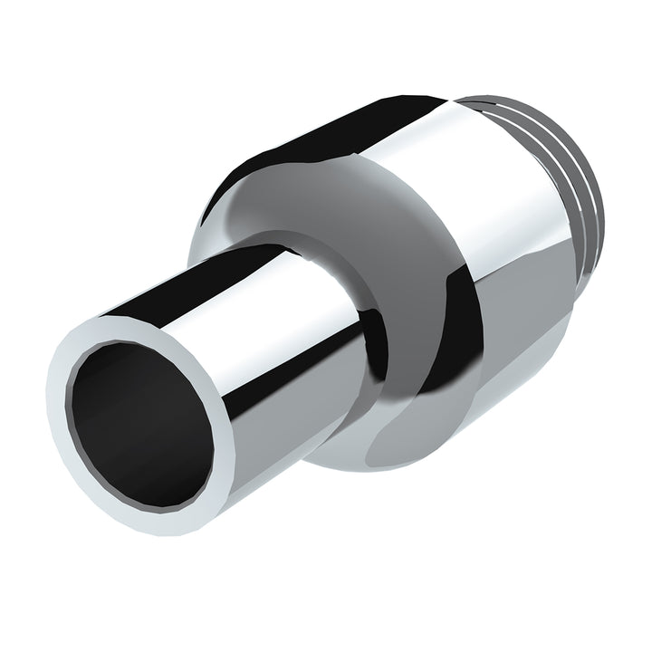 Chrome Aluminum Air Valve Adapter With M30 x 3.5 Threads