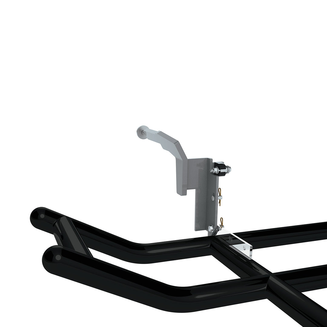 HighwayShield I15 - Matte Black Grille Guard &amp; Bracket Kit For 2018-2025 Freightliner Cascadia