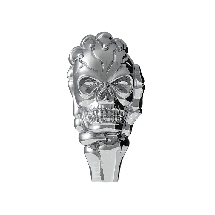 1/2" - 13 Thread-On Skull Shift Knob - Chrome (Bulk)