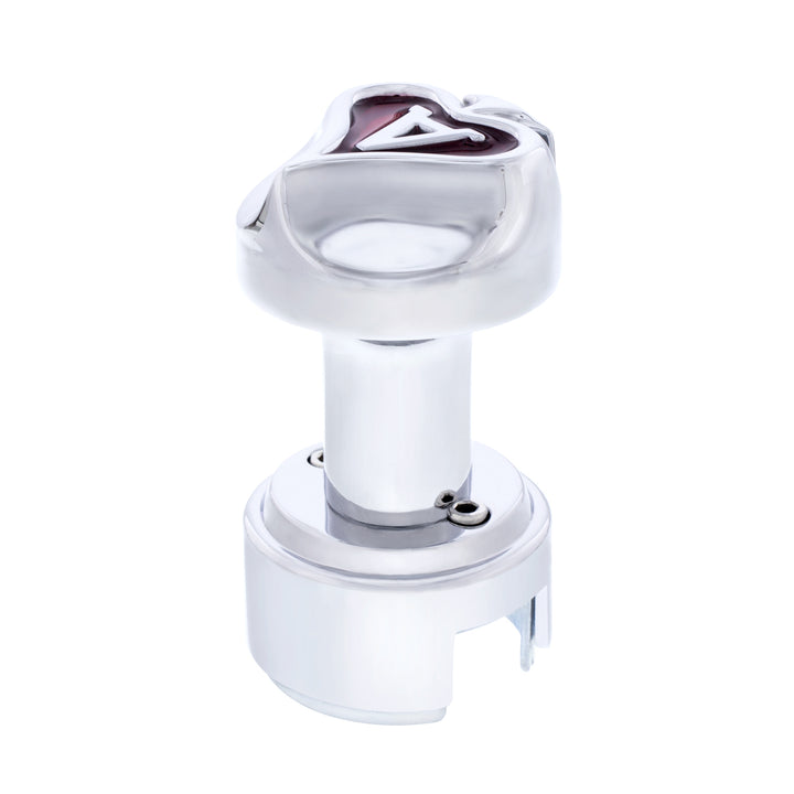 Ace of Spade Thread-On Gearshift Knob With 13/15/18 Speed Adapter - Chrome