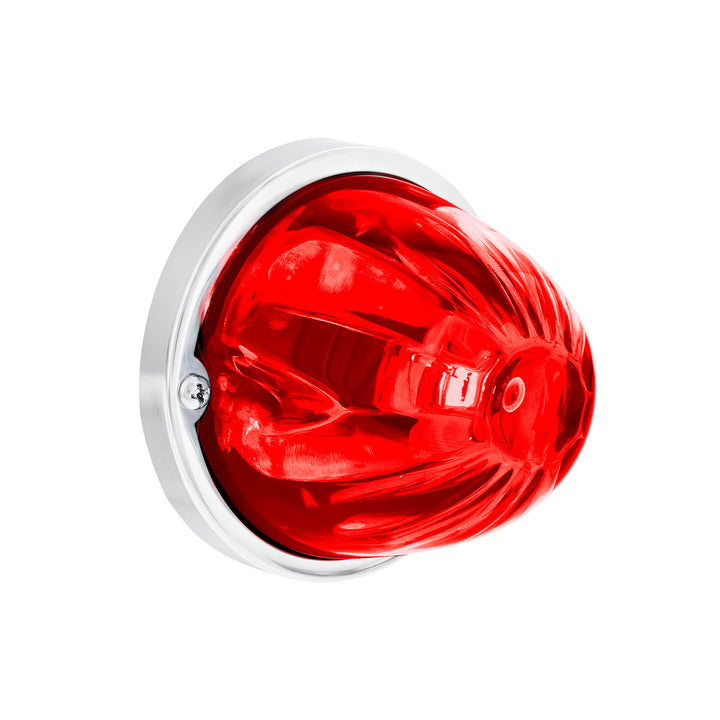 UltraBurst Glass Watermelon Light Flush Mount Kit - Red LED/Red Lens