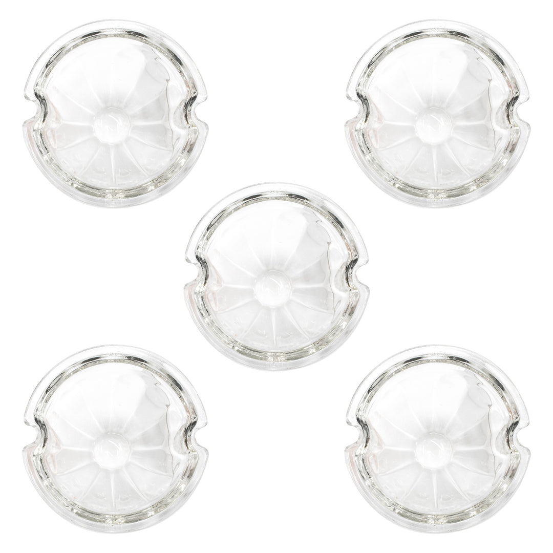 Watermelon Glass Marker Light Lens - Clear (5 Pcs)