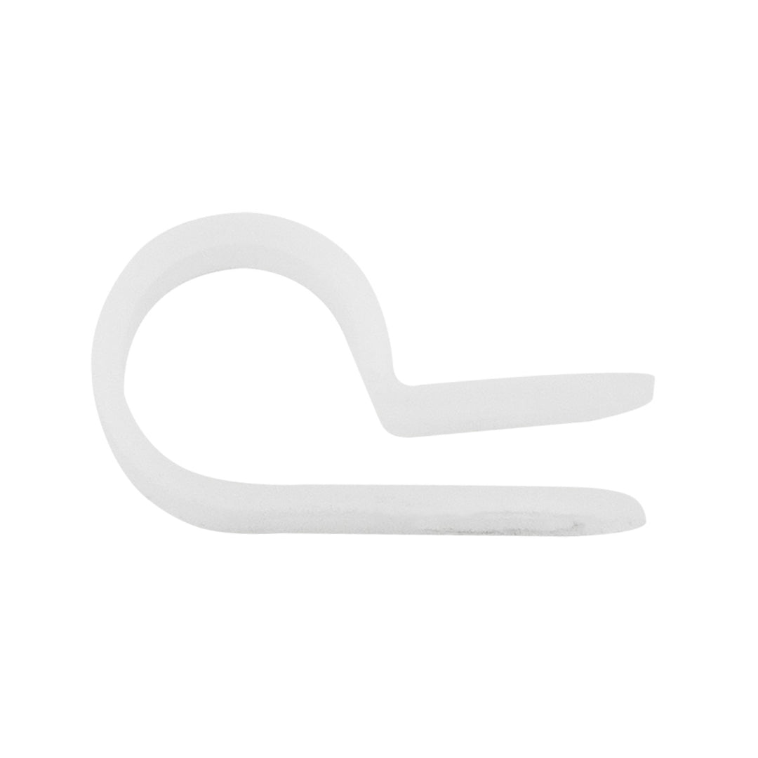3/8" I.D. Natural Nylon Cable Clamps (22-Pack)