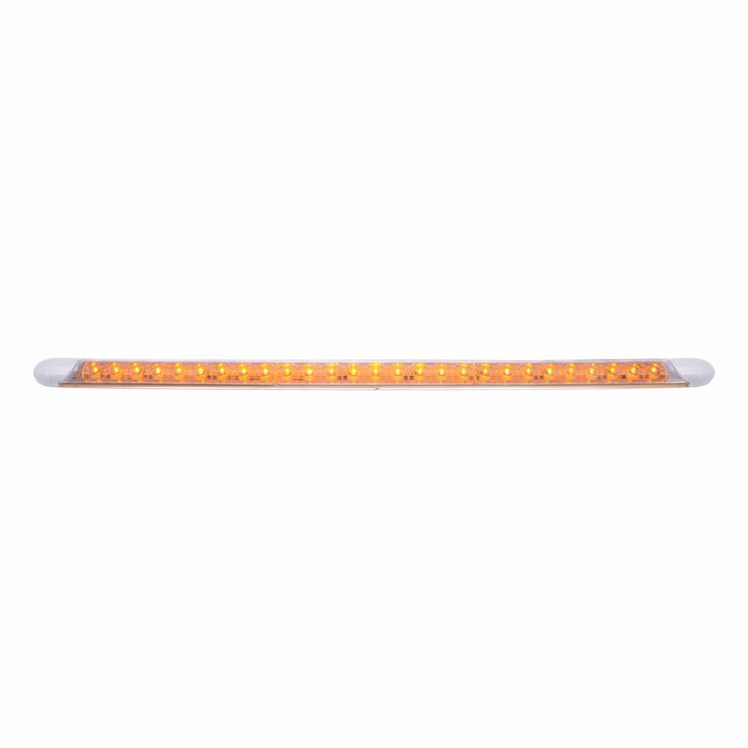27 High Power LED 21 3/4" Auxiliary/Utility Light Bar - Amber LED/Clear Lens (Bulk)