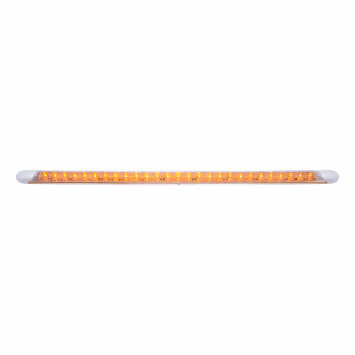 27 High Power LED 21 3/4" Auxiliary/Utility Light Bar - Amber LED/Clear Lens (Bulk)