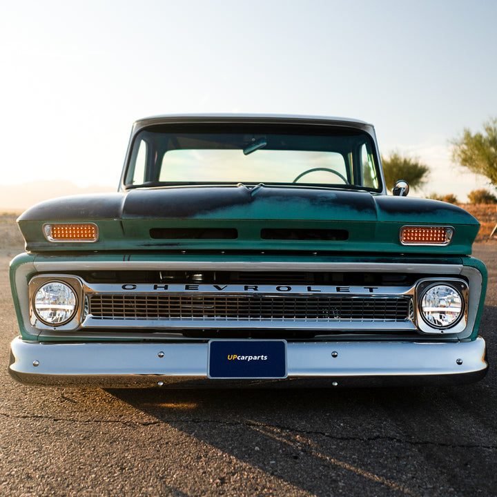 Chrome Bumper For 1963-66 Chevy &amp; GMC Truck, Front