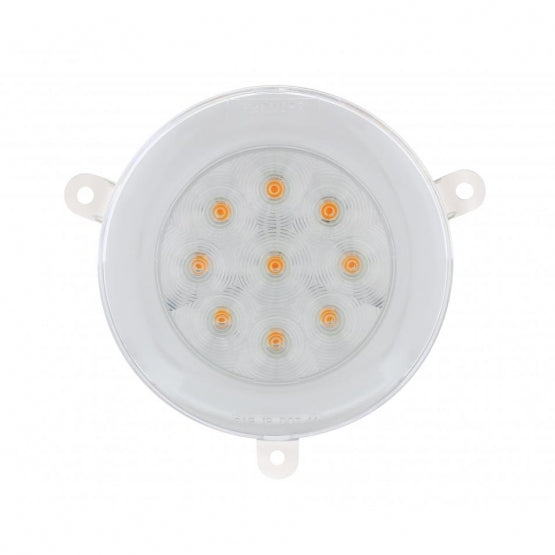 21 LED GloLight Daytime Running Light For 2005-2010 Freightliner Century - Amber LED/Clear Lens