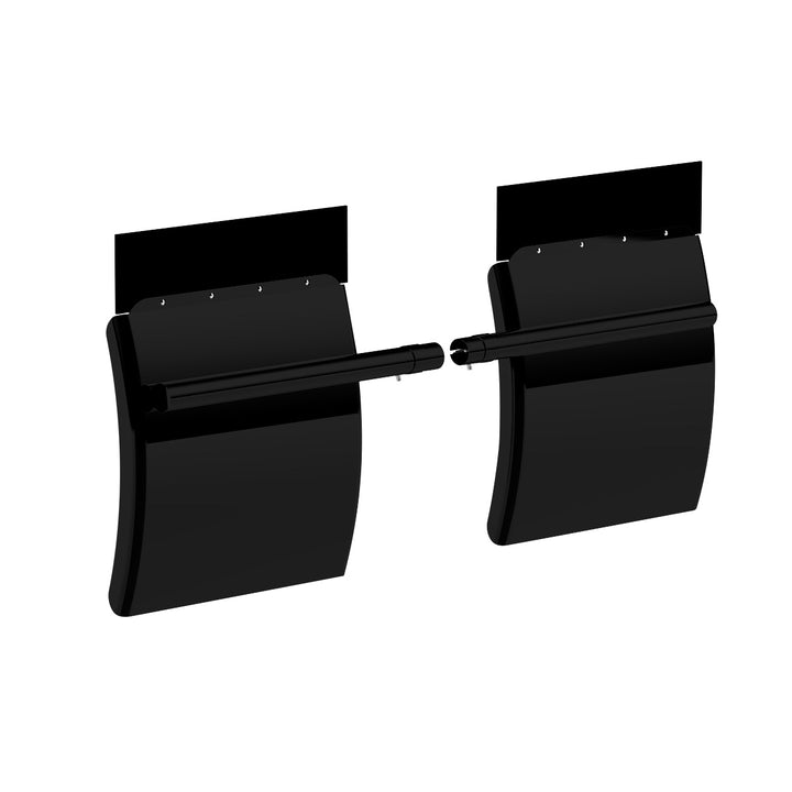24" x 24" "Competition Series" Heavy Duty Black Poly Quarter Fender Set
