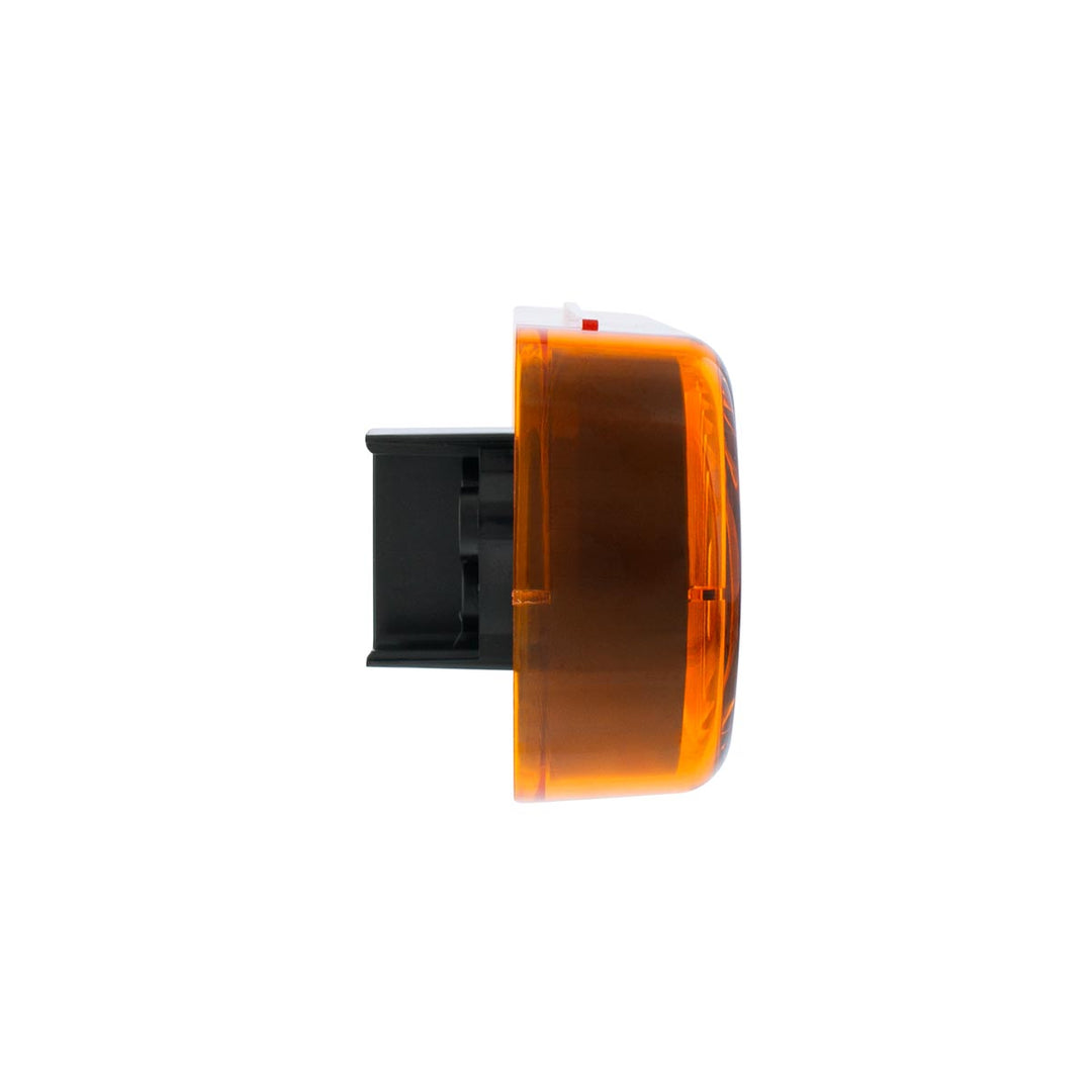 3 LED 6" Oval Light(Turn Signal) - Amber LED/Amber Lens
