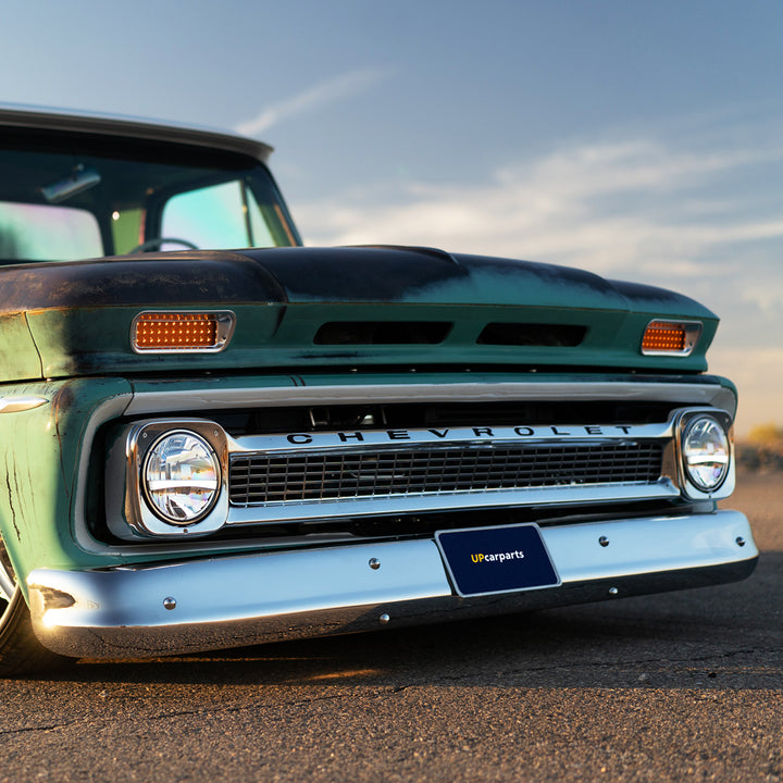 Chrome Bumper For 1963-66 Chevy &amp; GMC Truck, Front