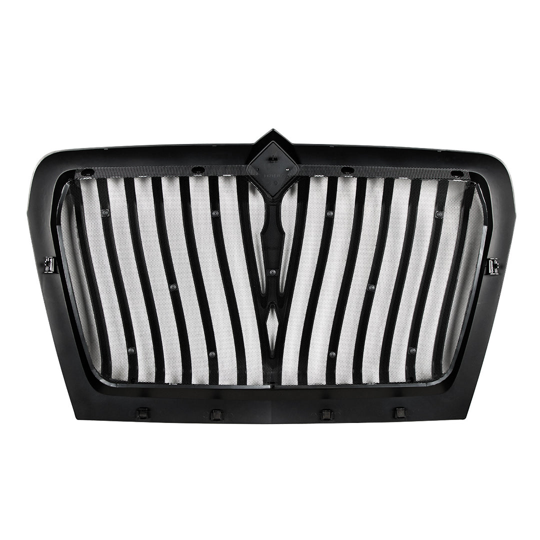 Black Curved Style Grille With Bug Screen For 2018-2025 International LT