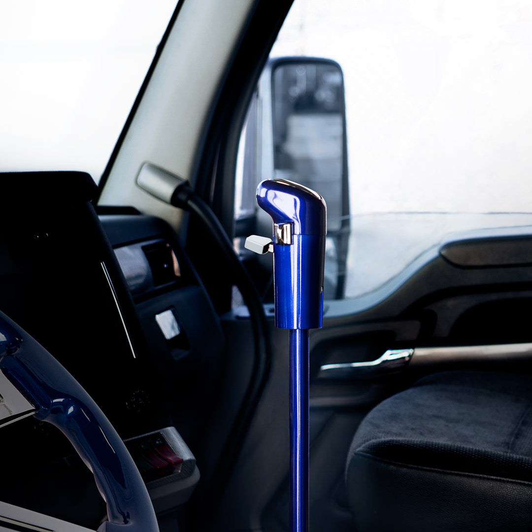 18" Shifter Shaft Extension - Indigo Blue