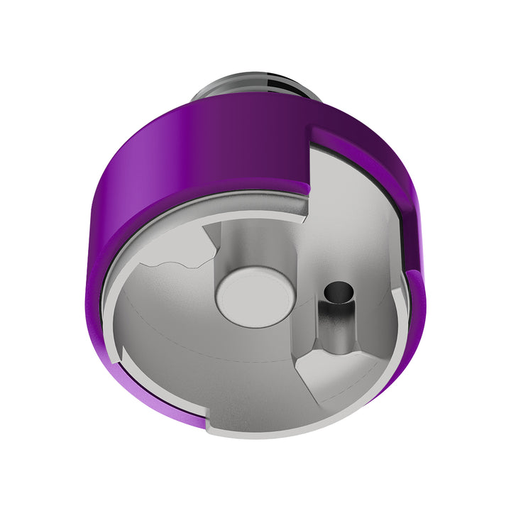 M30 x 3.5 Thread-On Shift Knob Mounting Adapter For Eaton Fuller Style 13/15/18 Shifter - Candy Purple