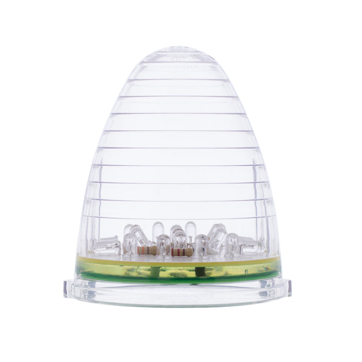 19 LED Beehive Grakon 1000 Cab Light - Amber LED/Clear Lens