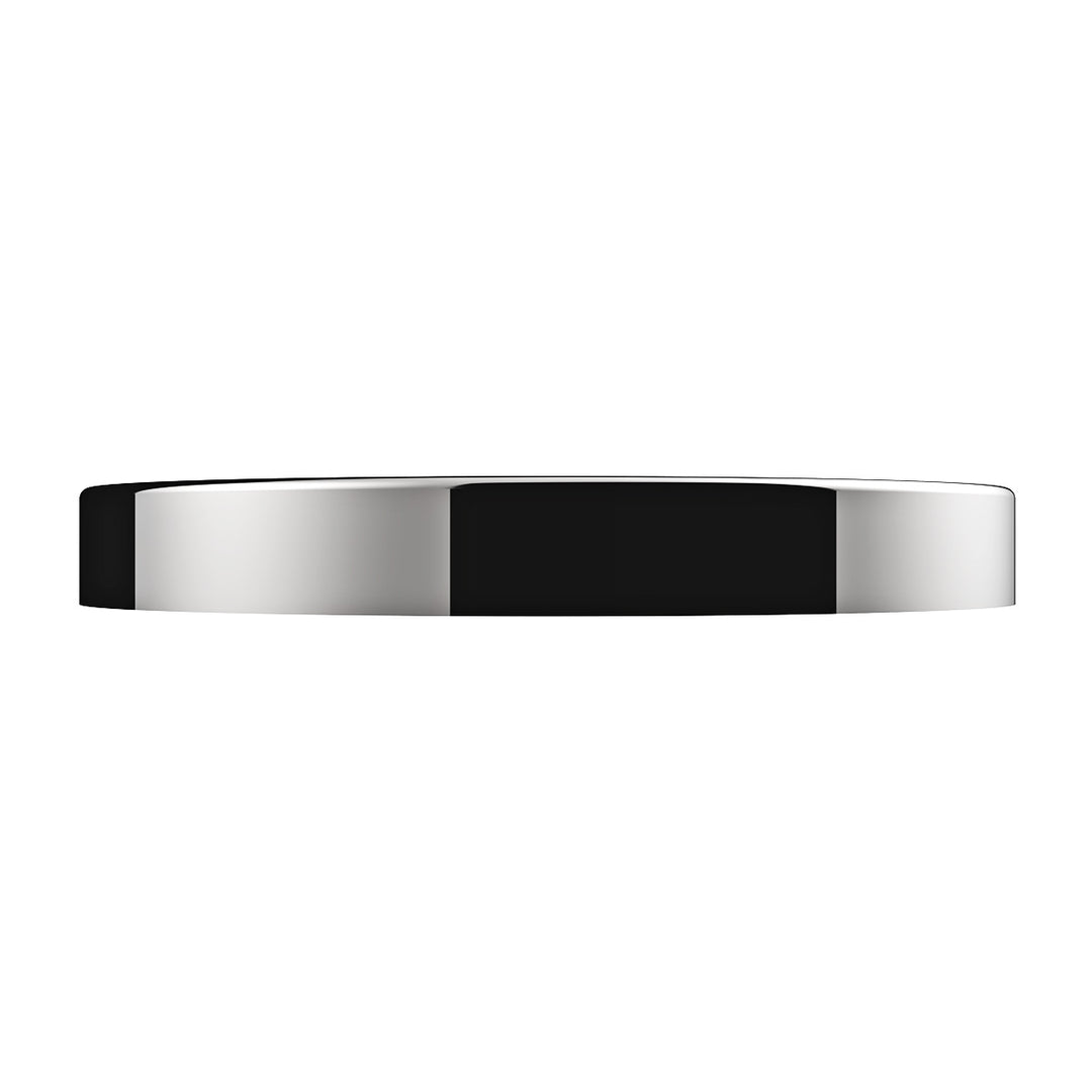 Stainless Steel Low Profile Cab Light Bezel