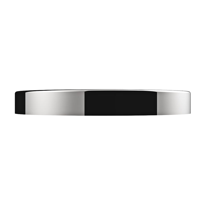 Stainless Steel Low Profile Cab Light Bezel