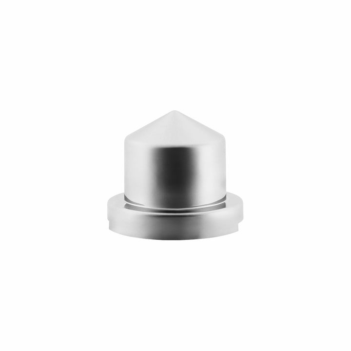 9/16" x 7/8" Chrome Plastic Pointed Nut Cover - Push-On
