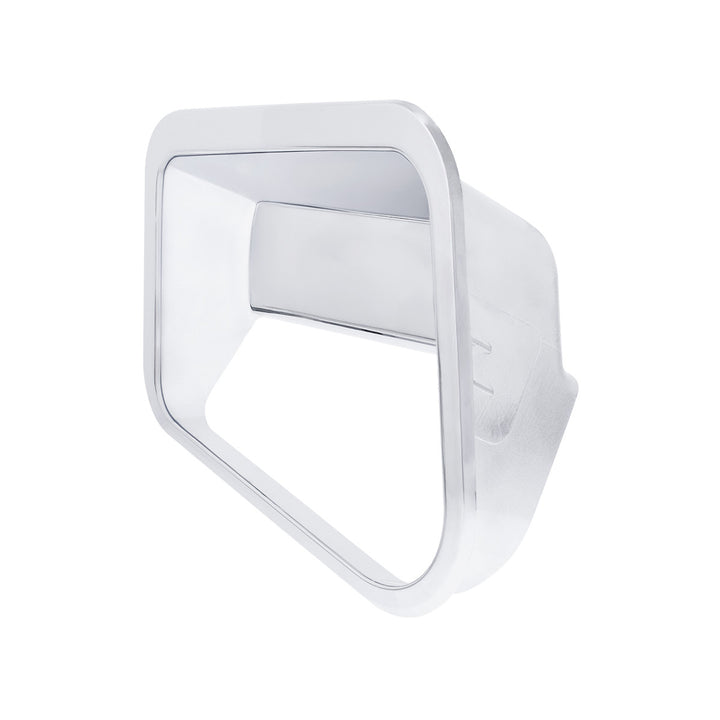 Chrome Plastic Fairing Latch Cover For 2018-2024 Volvo VNL - Passenger Front