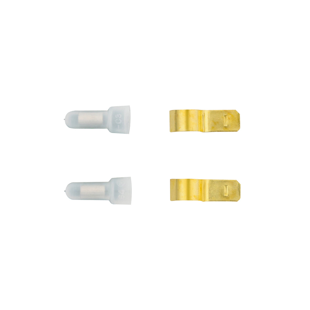 Power Tap Fuse Clips for Glass Fuses &amp; 16 - 14 .250 FM FI Disconnects (2-Pack)