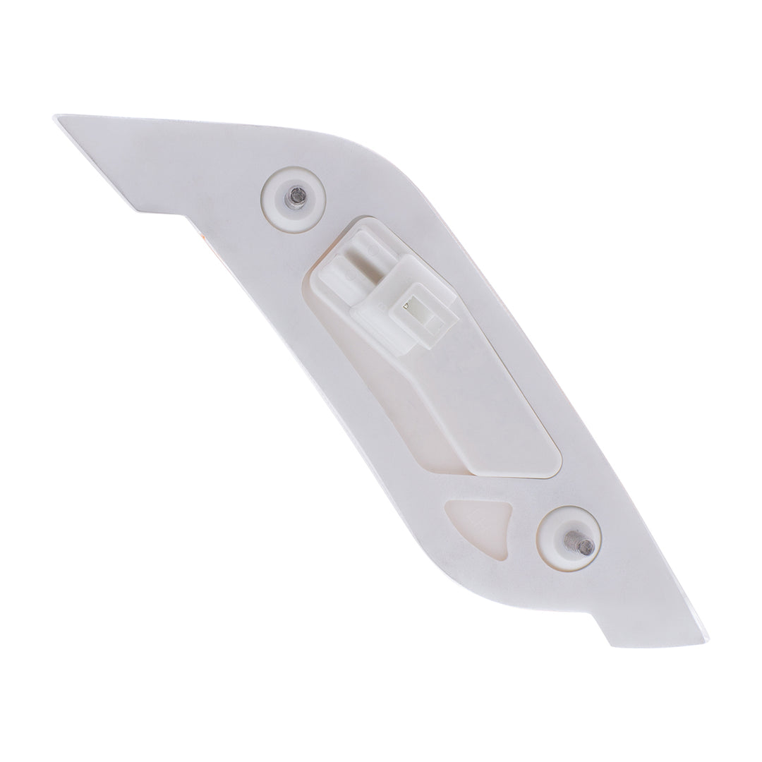 12 Amber LED Fender Turn Signal Light For Peterbilt 579 (2012-2021) &amp; 587 (2012-2018) - Driver, Clear Lens