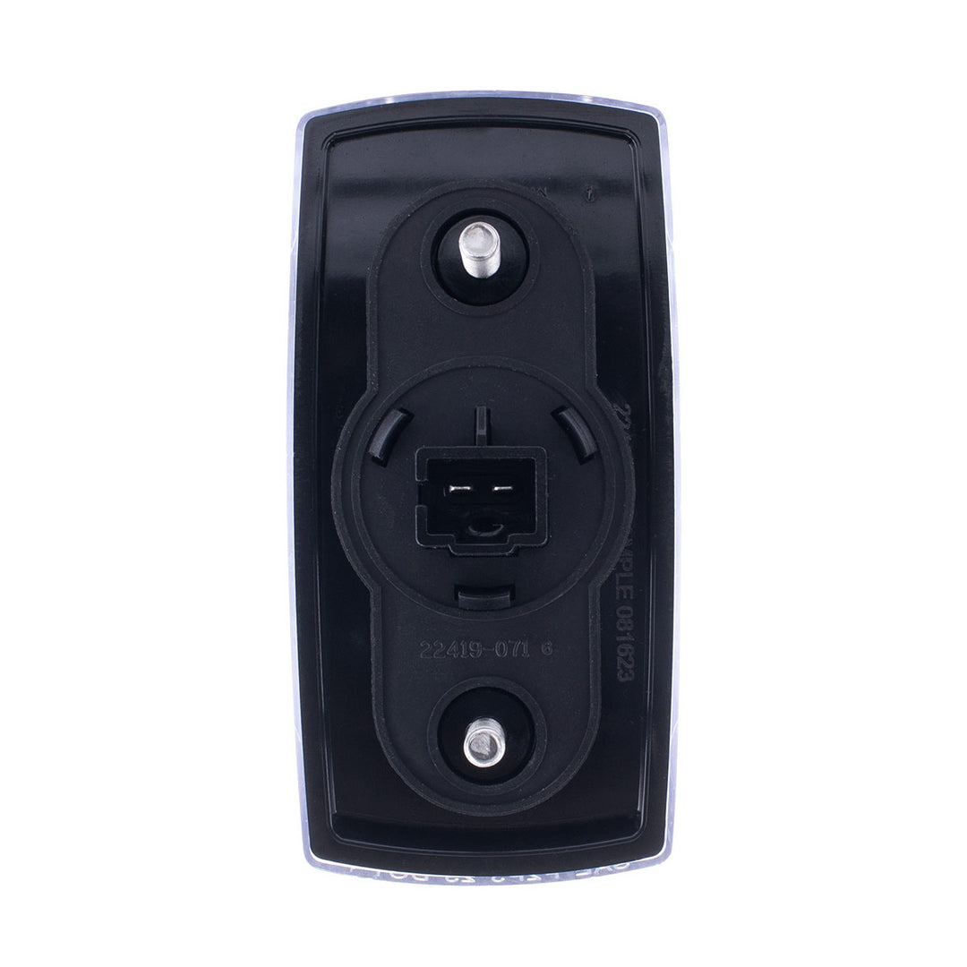 8 LED Cab Light For Freightliner M2 - Amber LED/Clear Lens