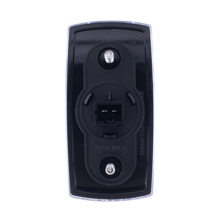 8 LED Cab Light For Freightliner M2 - Amber LED/Clear Lens